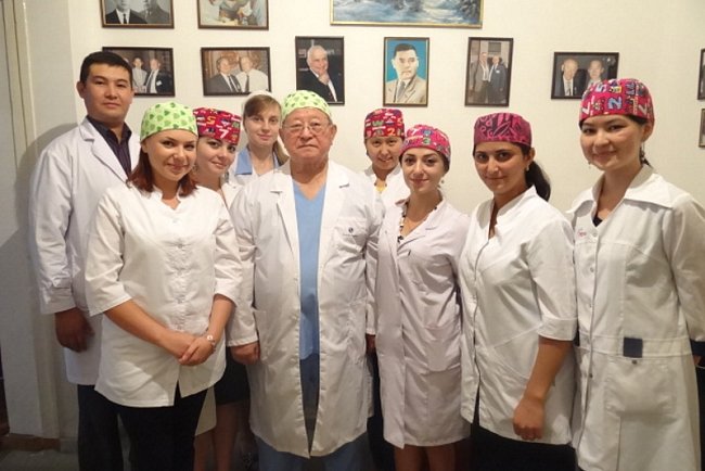 At «Kyrgitelefilm» they made a film about KRSU professor Khakim Bebezov